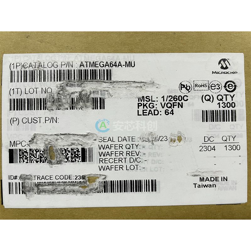 ATMEGA64A-MUMICROCHIP/΢о8λ΢-MCU