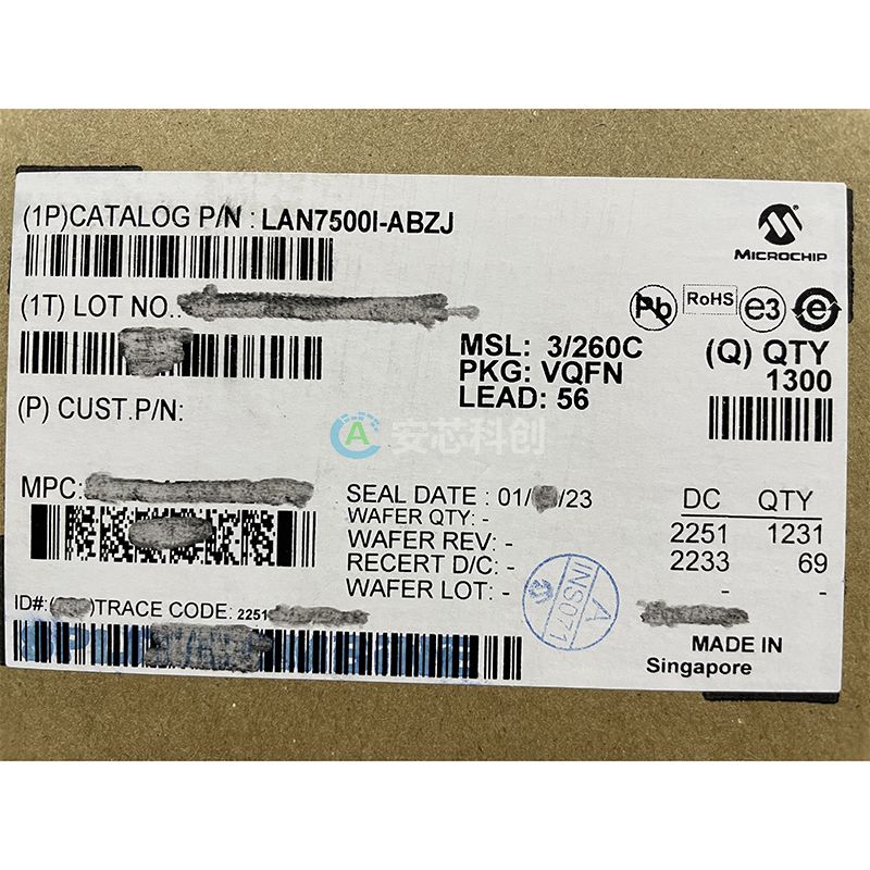 LAN7500I-ABZJMICROCHIP/΢оUSBӿڼɵ·